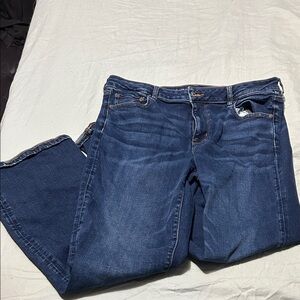 American Eagle Outfitters Dark Blue Boot Cut Jeans